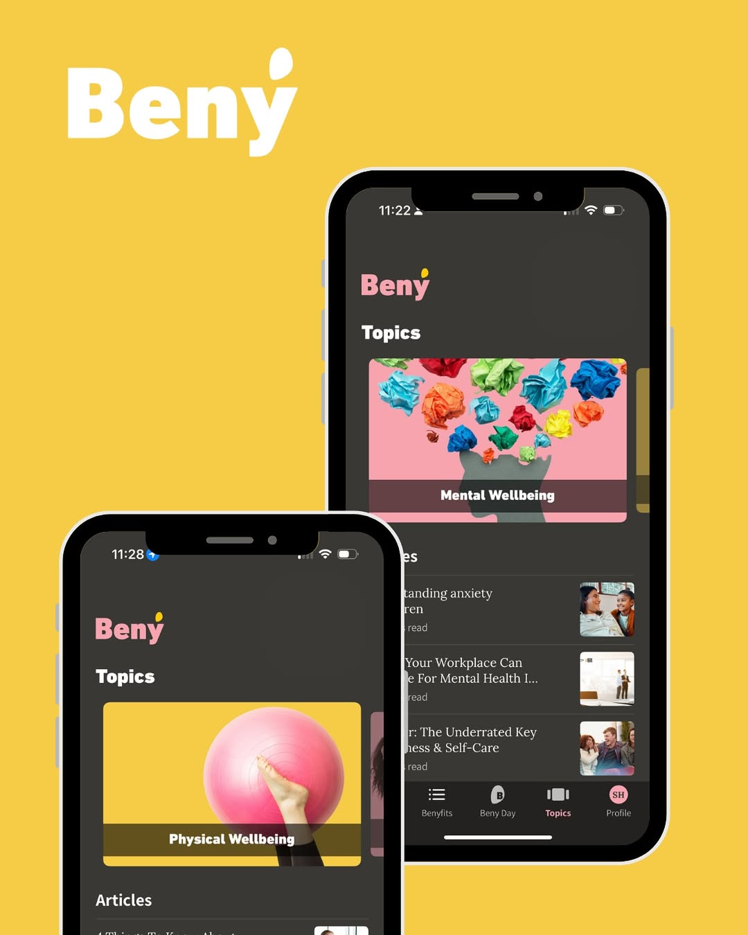 Beny App - Employee Benefits HR SaaS